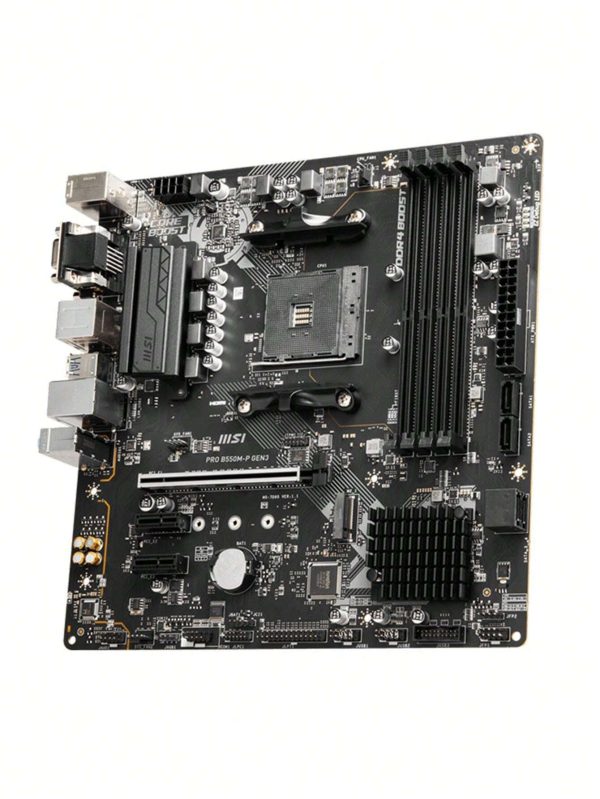 MSI PRO B550M-P GEN3 AMD AM4 Gaming Motherboard