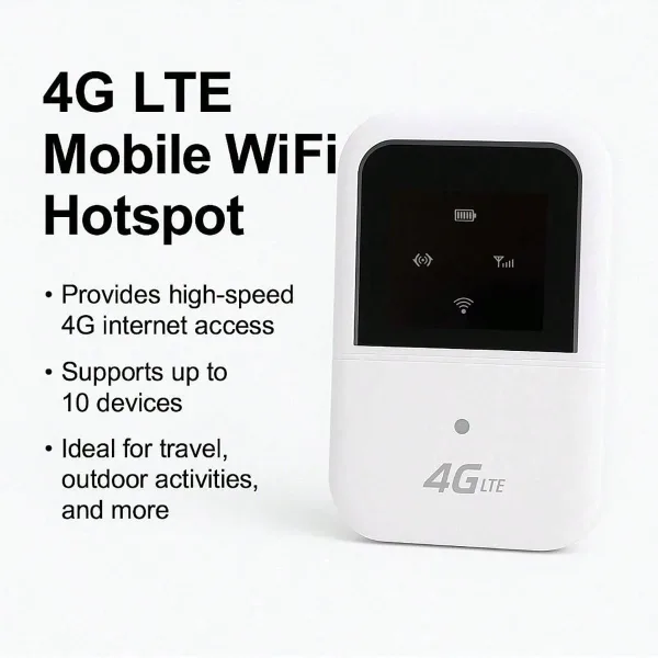 Portable 4G LTE WiFi Router
